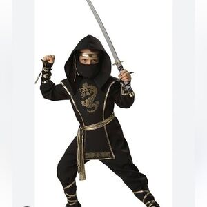 In Character Ninja Warrior  costume Halloween costume size 14+ cosplay dress up